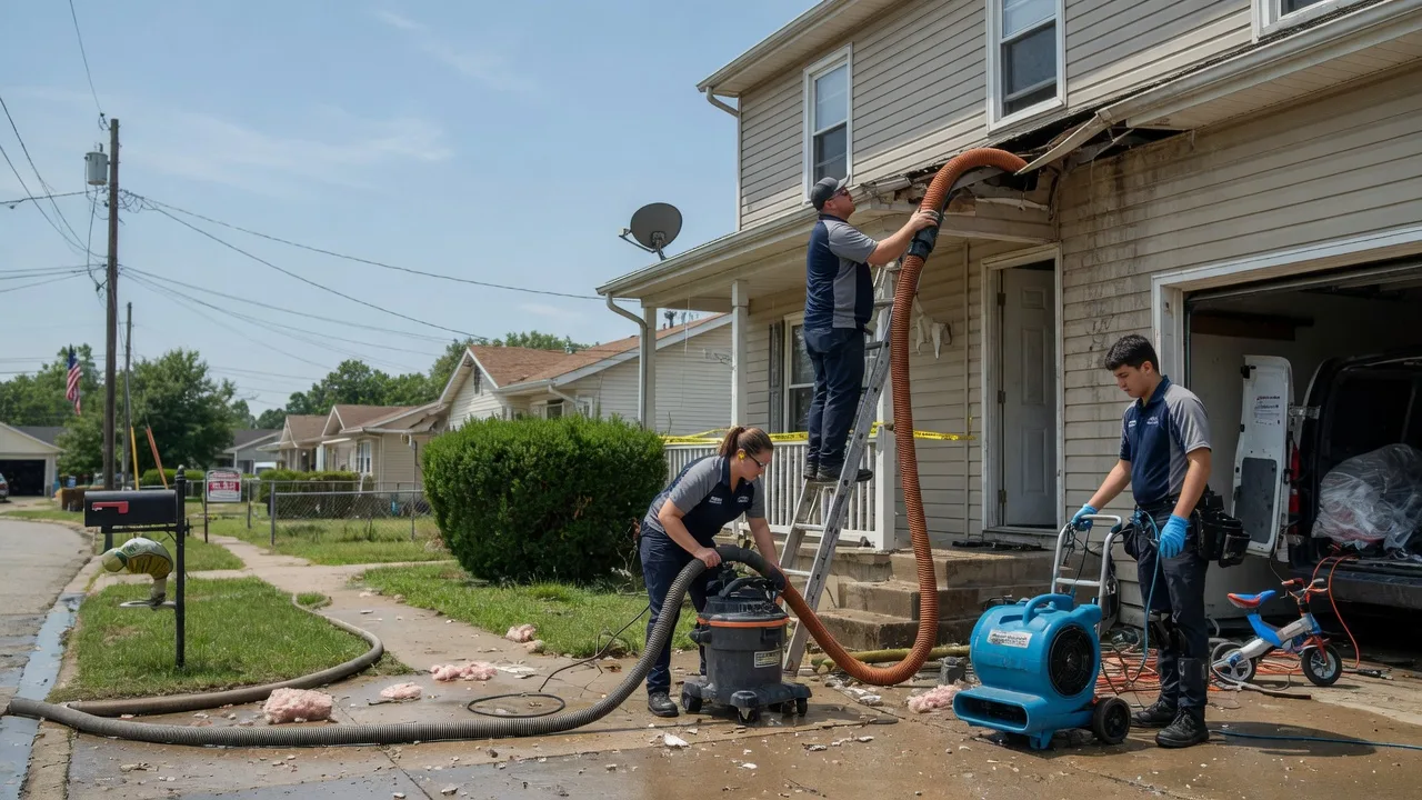 Water Damage Restoration in Gilman, IL near me